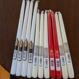NWT Assorted Taper Candles